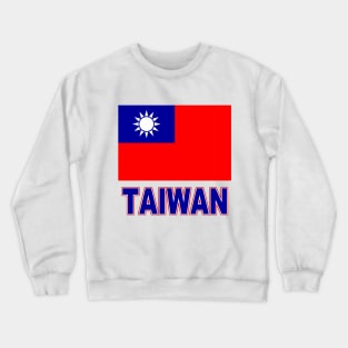 The Pride of Taiwan - Taiwanese National Flag Design Crewneck Sweatshirt